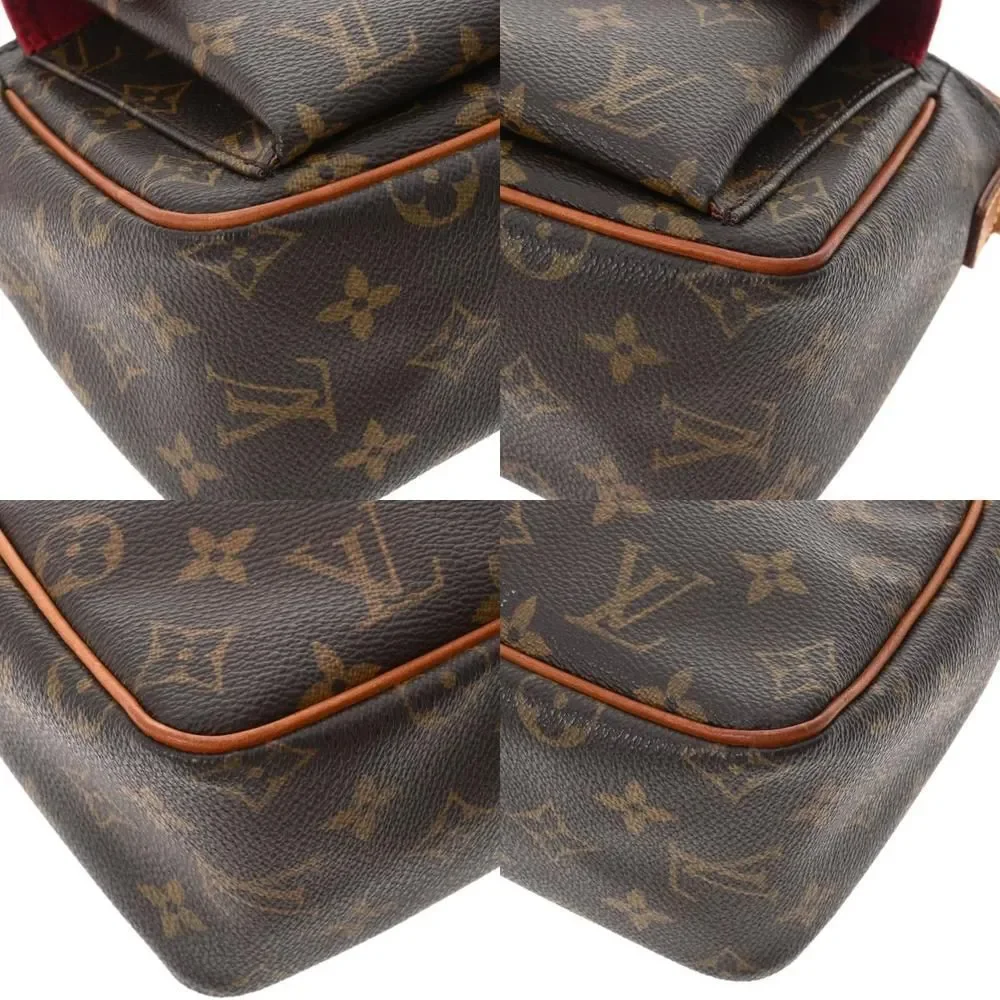 Louis Vuitton Monogram Viva Cite PM Shoulder Bag Brown - Picture 6 of 8